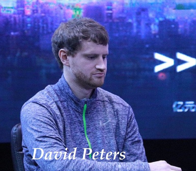 David Peters at 2018 Super High Roller Bowl China